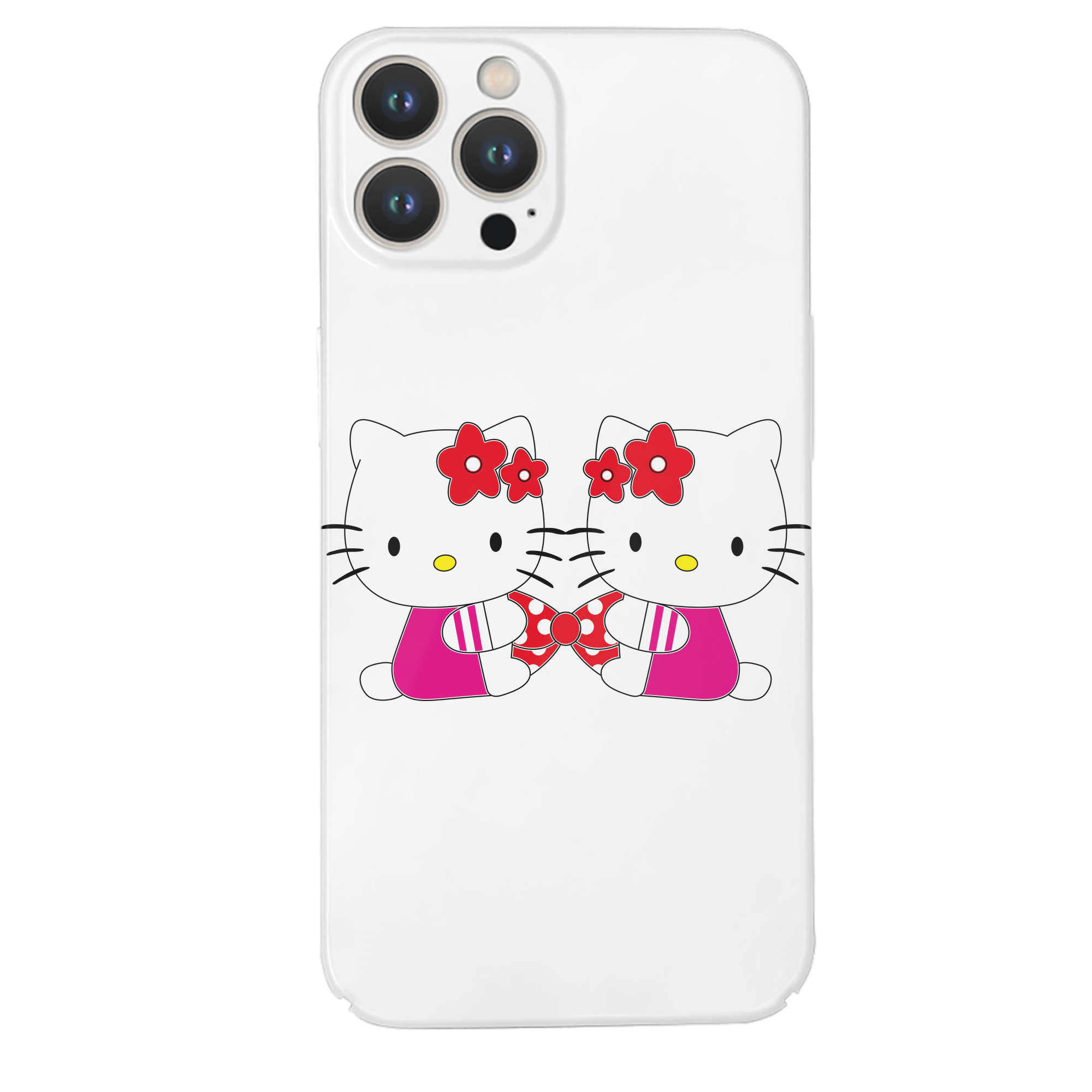 （画像用） Hello Kitty ハローキティ 【iPhone 14シリーズ対応】ハードケース